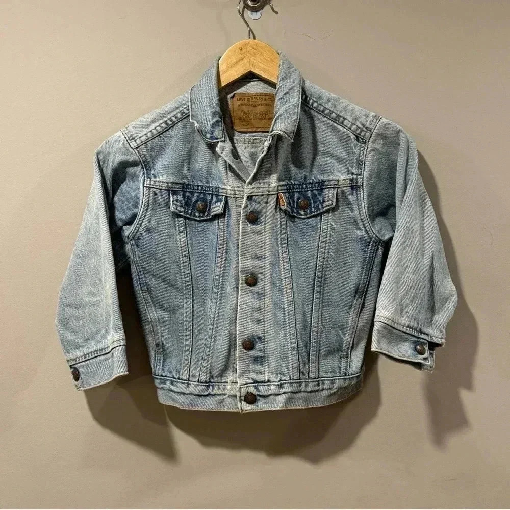 Vtg Levi’s Orange Tab Jean Jacket